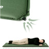 Коврик самонадувной NATUREHIKE D03 ARMY GREEN туристический 6927595773680